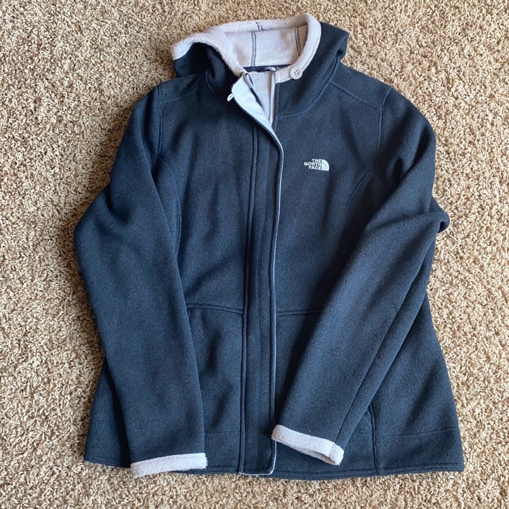 North Face fleece zip up.
